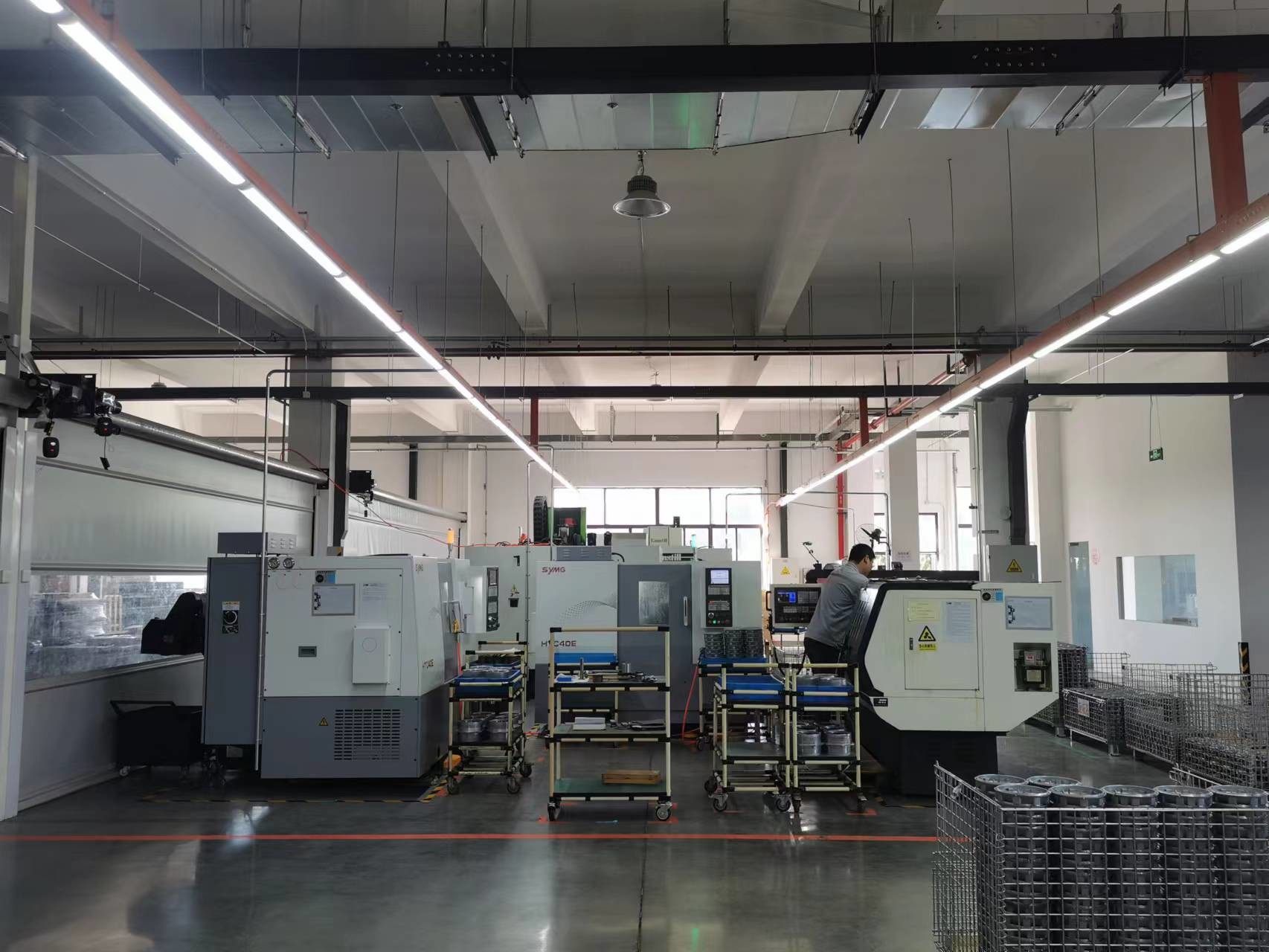 Shiro Motor (Shanghai) Co., Ltd. linea di produzione in fabbrica