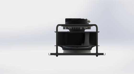 Resistenza alle alte temperature di 60°C IP54 con lama di 250 mm EC Fan