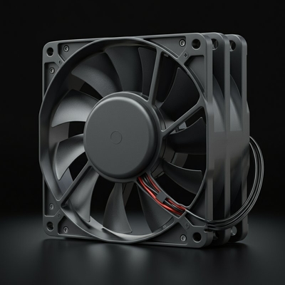 Lame 250mm resistenza ad alte temperature di 60°C con Power 175W Axial Fan