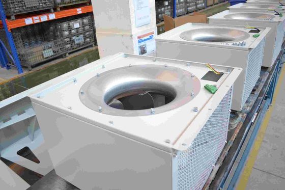 un ventilatore su ordinazione da 400 millimetri con le recinzioni per i convertitori di frequenza multipli