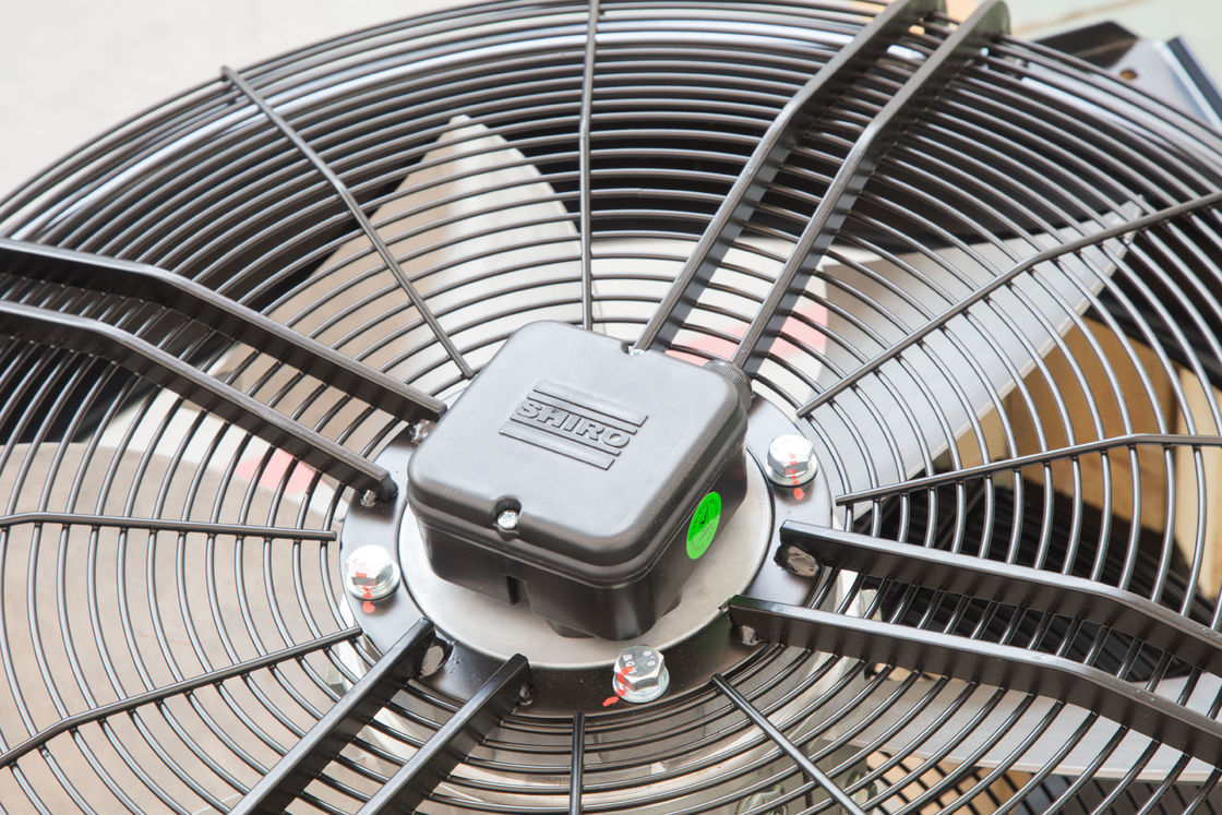 8500m3/H strato assiale della ventola del metallo della Al-lega del fan del rotore esterno di Palo di monofase sei